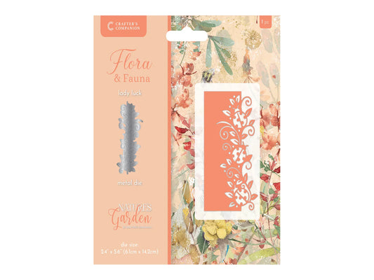 Nature's Garden Flora & fauna Metal Die Edge'able - Lady Luck