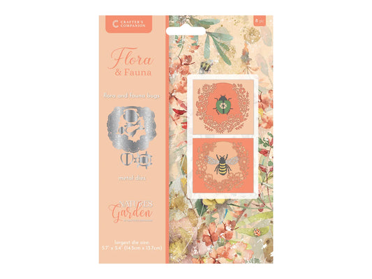 Nature's Garden Flora & Fauna Metal Die - Flora & Fauna Bugs