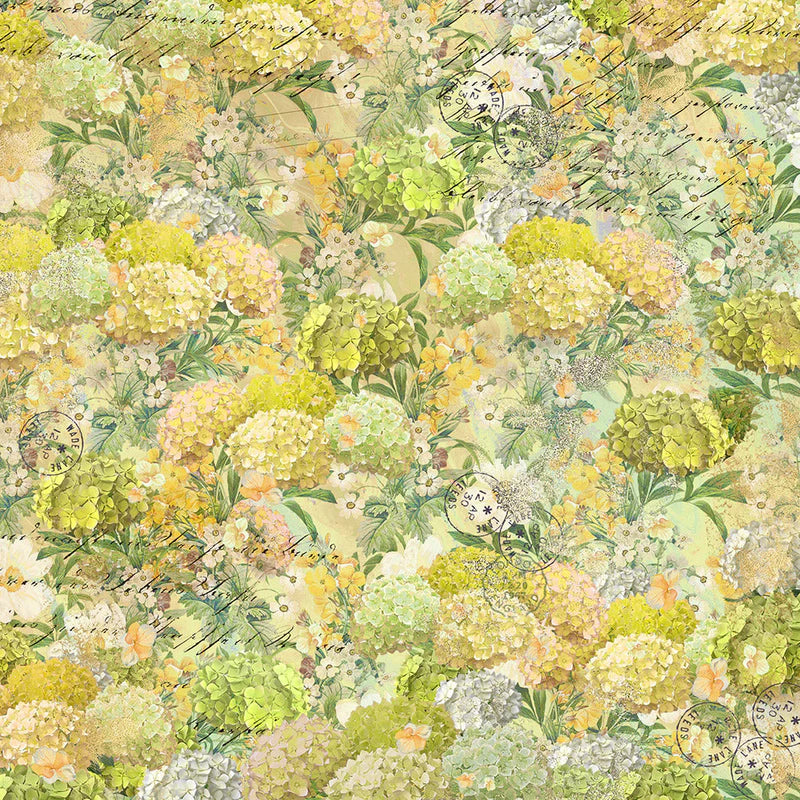 Nature's Garden - Hydrangea - 6" x 6" Paper Pad