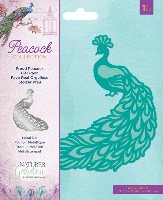Peacock Collection - Metal Die - Proud Peacock