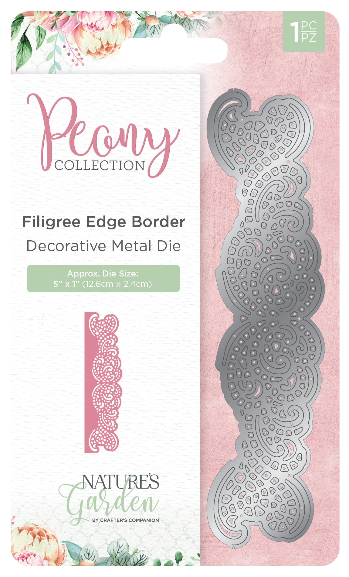 Peony Collection - Metal Die - Filigree Edge Border