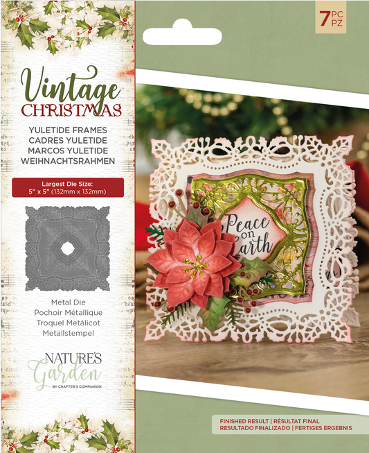 Vintage Christmas - Metal Die - Yuletide Frames