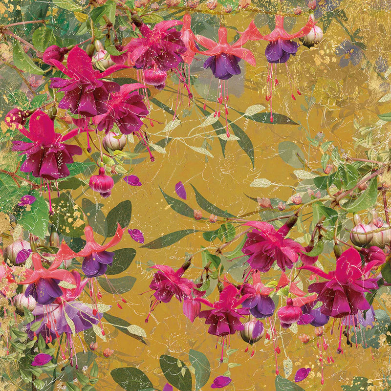 Nature's Garden - Fabulous Fuchsia - 6" x 6” Paper Pad