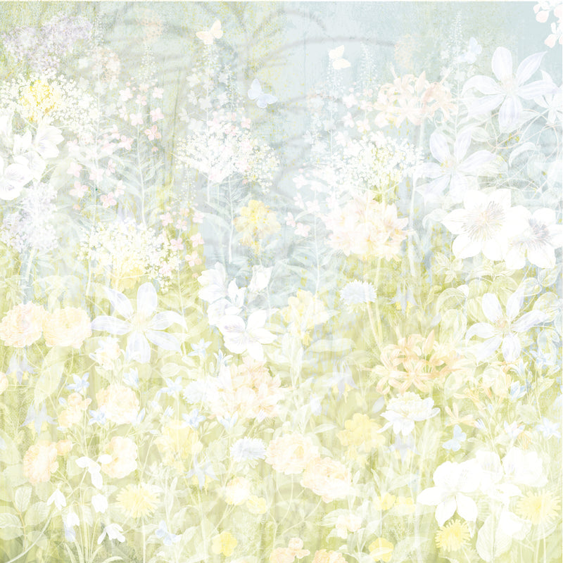 CC-12 x 12" Paper Pad - Meadow Garden