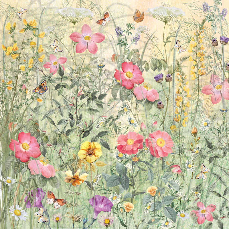 CC-12 x 12" Paper Pad - Meadow Garden