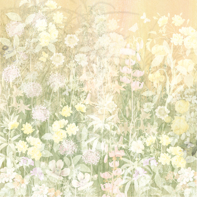 CC-12 x 12" Paper Pad - Meadow Garden