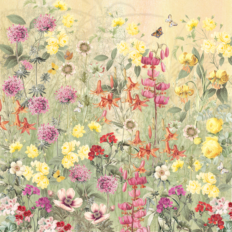 CC-12 x 12" Paper Pad - Meadow Garden