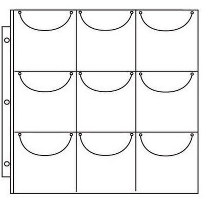 Totally Tiffany - Divine Nine Basic Storage Page - 10pk