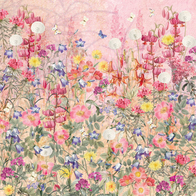 CC-12 x 12" Paper Pad - Meadow Garden