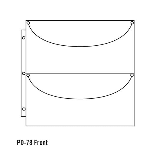 Totally Tiffany - Double-Sided Duo 2x1 Storage Page -  10pk