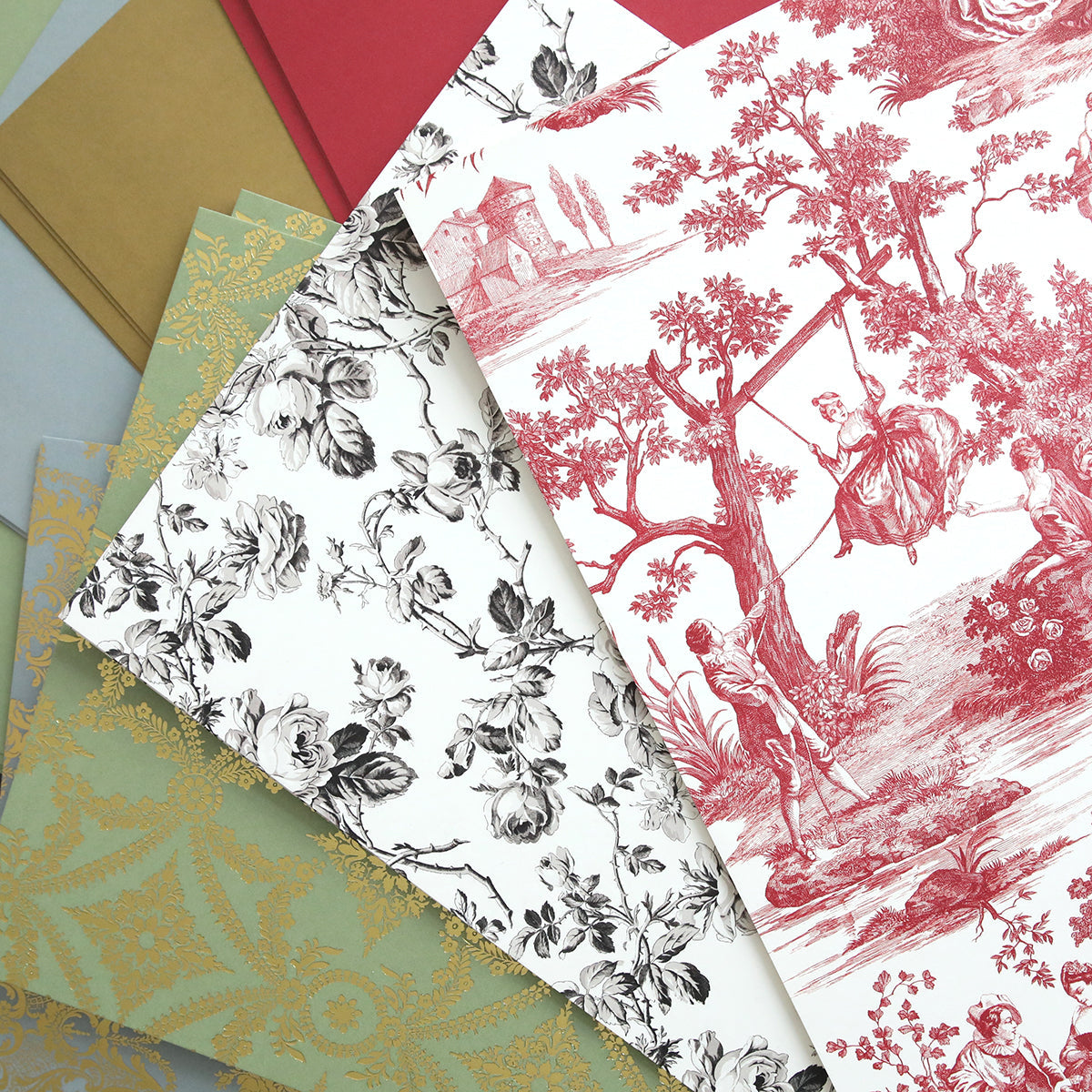 Toile Doublesided 300gsm Cardstock