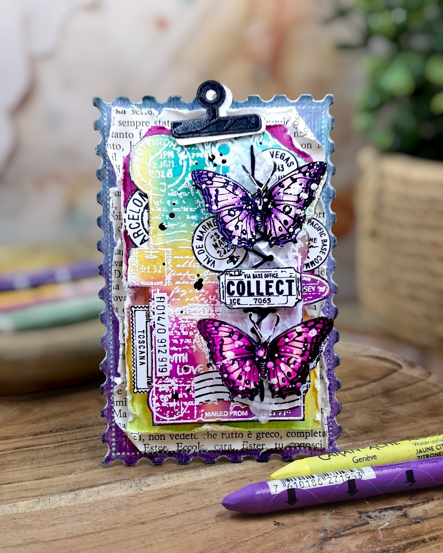 AALL and Create - A7 - Stamp Sets - Chrono-Stamped Tag