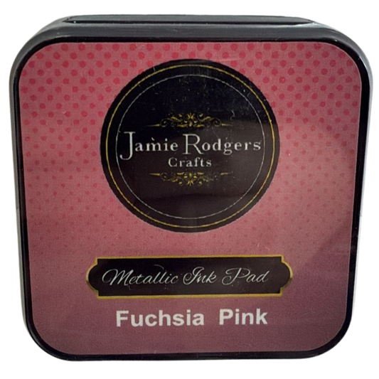 Jamie Rodgers Crafts - Metallic Ink Pads - Fuschia Pink