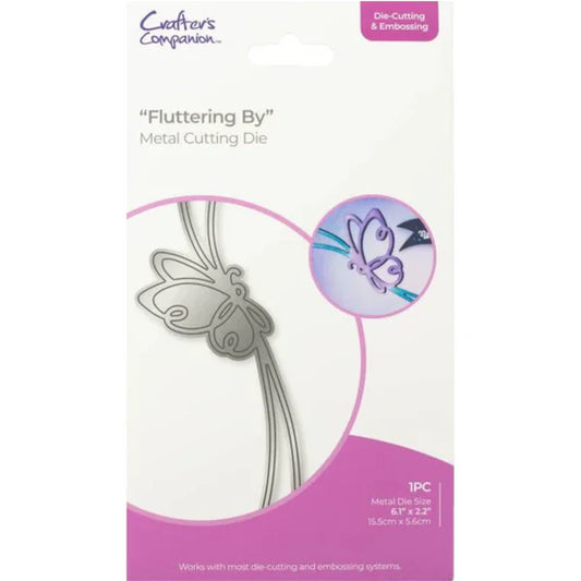 Crafters Companion - Die Cutting & Embossing - Fluttering By