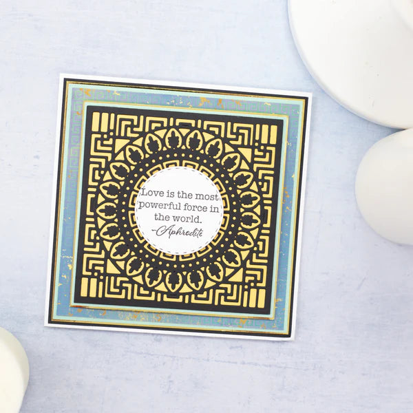 Myths & Legends - Metal Die - Create-a-Card Die - Greek Tile