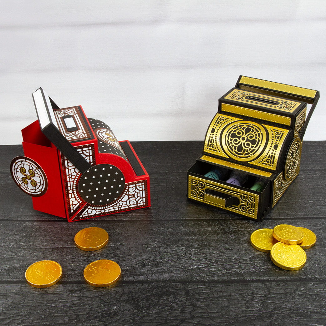 Retro Cash Register - Showcase Die Set
