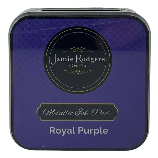 Jamie Rodgers Crafts - Metallic Ink Pads - Royal Purple
