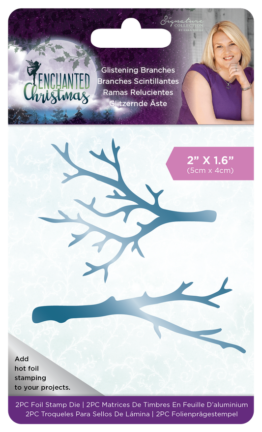 Enchanted Christmas - Foil Stamp Die - Glistening Branches