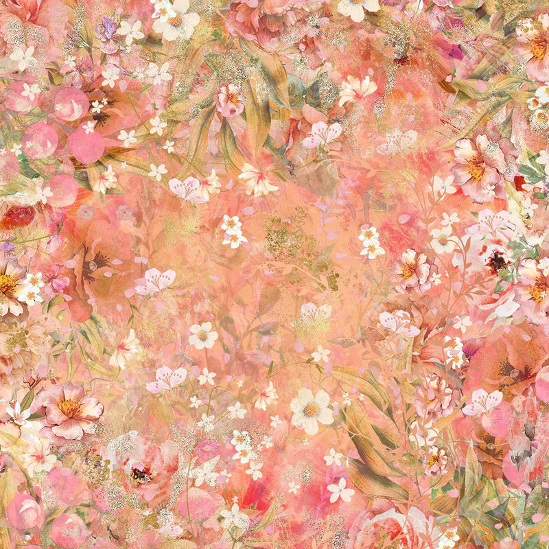 Sara Signature Floral Elegance 12” x 12” Paper Pad