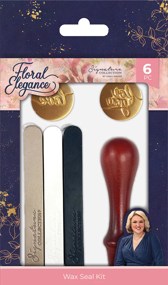 Sara Signature Floral Elegance Wax Seal Kit