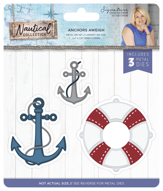 Nautical - Metal Die Set - Anchors Away