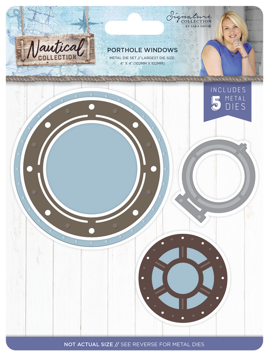 Nautical - Metal Die Set - Porthole Windows