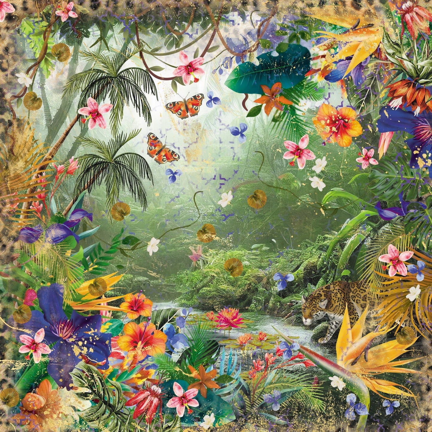 Sara Signature Royal Jungle 12” x 12” Paper Pad