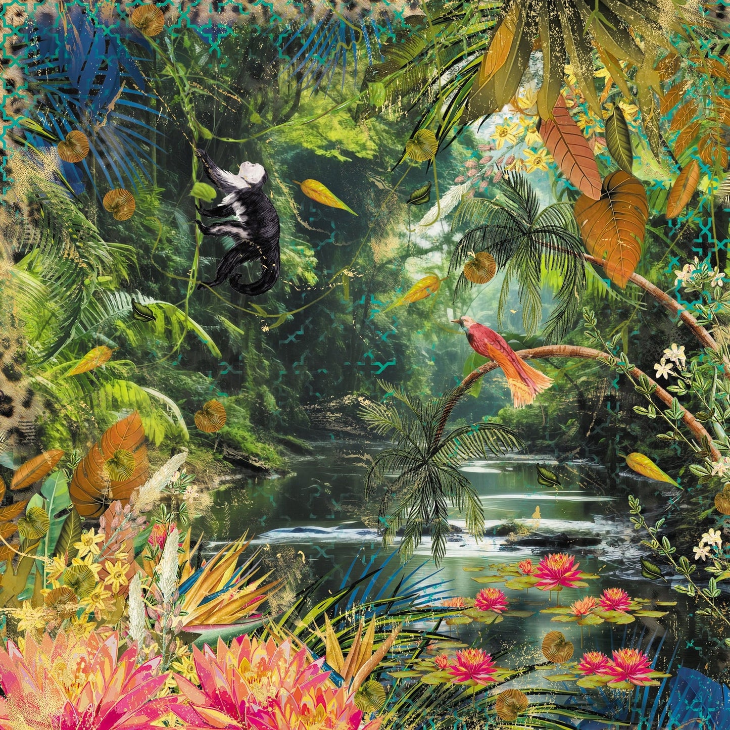 Sara Signature Royal Jungle 12” x 12” Paper Pad