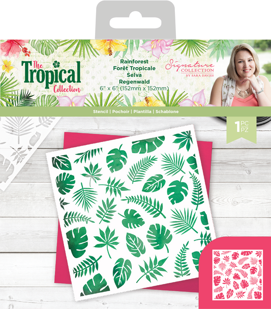 CC - Tropical Collection - Stencil - Rainforest