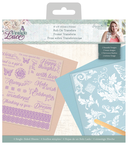 CC - Vintage Lace - Rub Ons