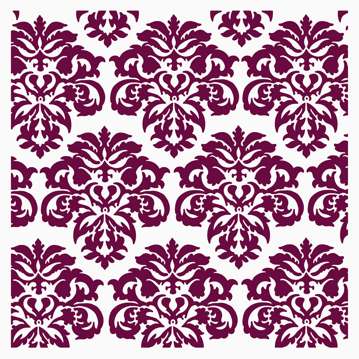 Sheena Douglass Crystal Visions 2D Embossing Folder 5.5” x 5.5” - Elegant Damask