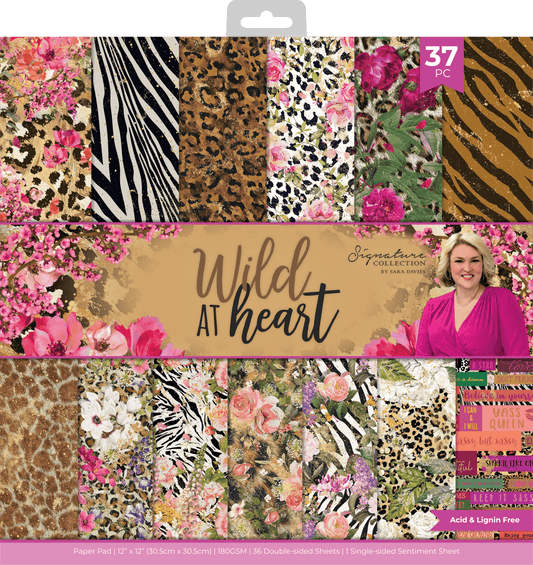 Signature Collection - Wild at Heart - 12" x 12" Paper Pad