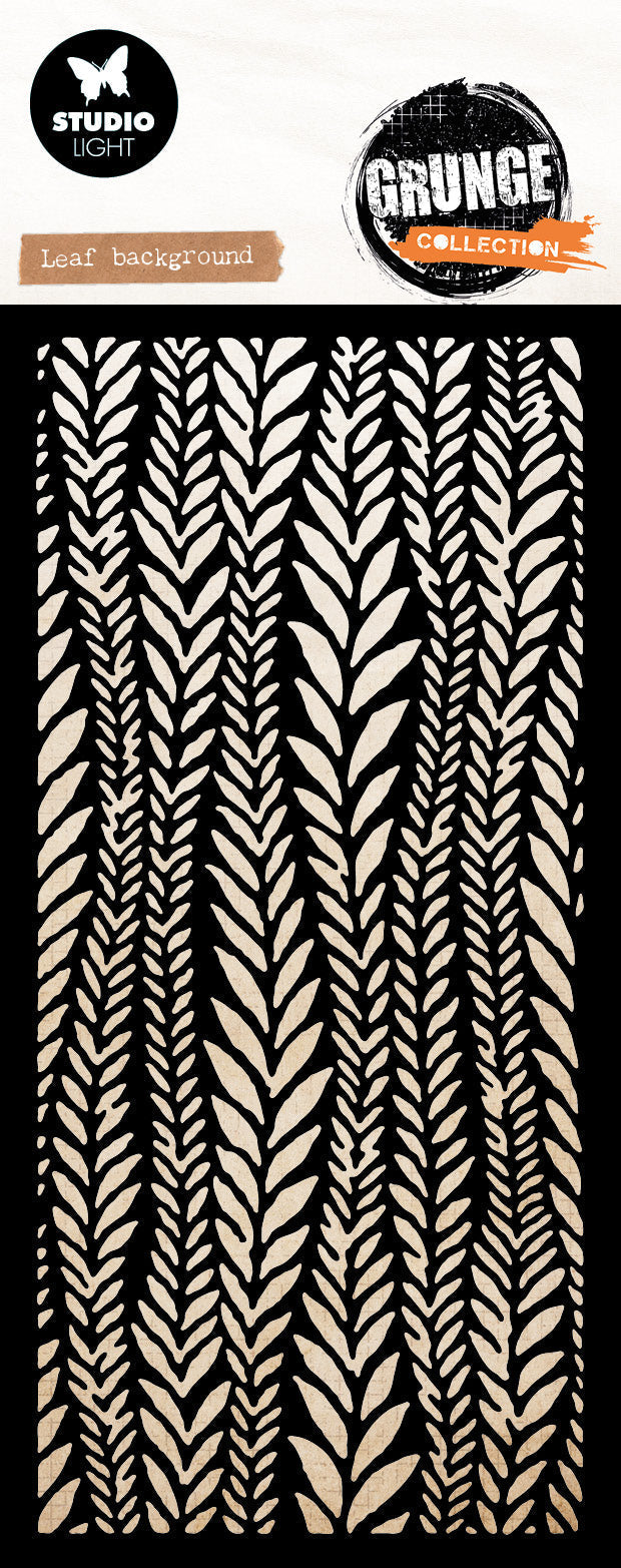 SL Mask Leaf Background Grunge Collection 100x150x1mm 1 Pieces
