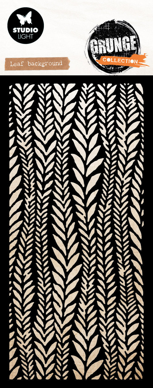 SL Mask Leaf Background Grunge Collection 100x150x1mm 1 Pieces