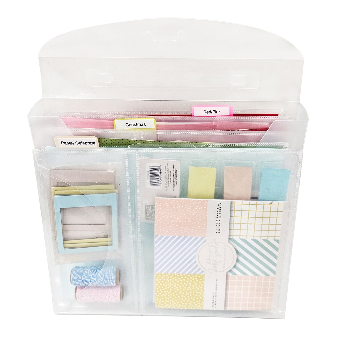 EASY 2 ORGANIZE ScrapMaster Organizer 8.5 x 11" 3 Pack