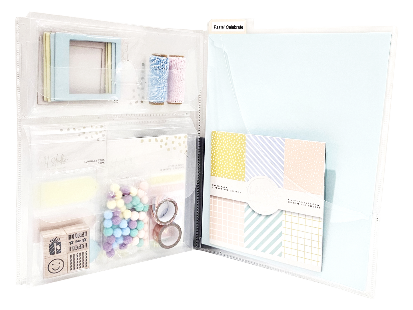 EASY 2 ORGANIZE ScrapMaster Organizer 8.5 x 11" 3 Pack