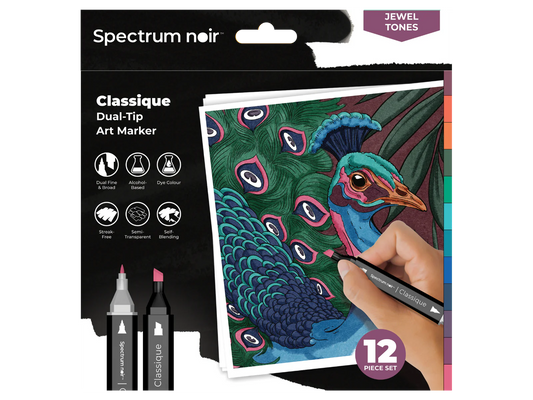 Spectrum Noir-Classique 12pc-Jewel Tones