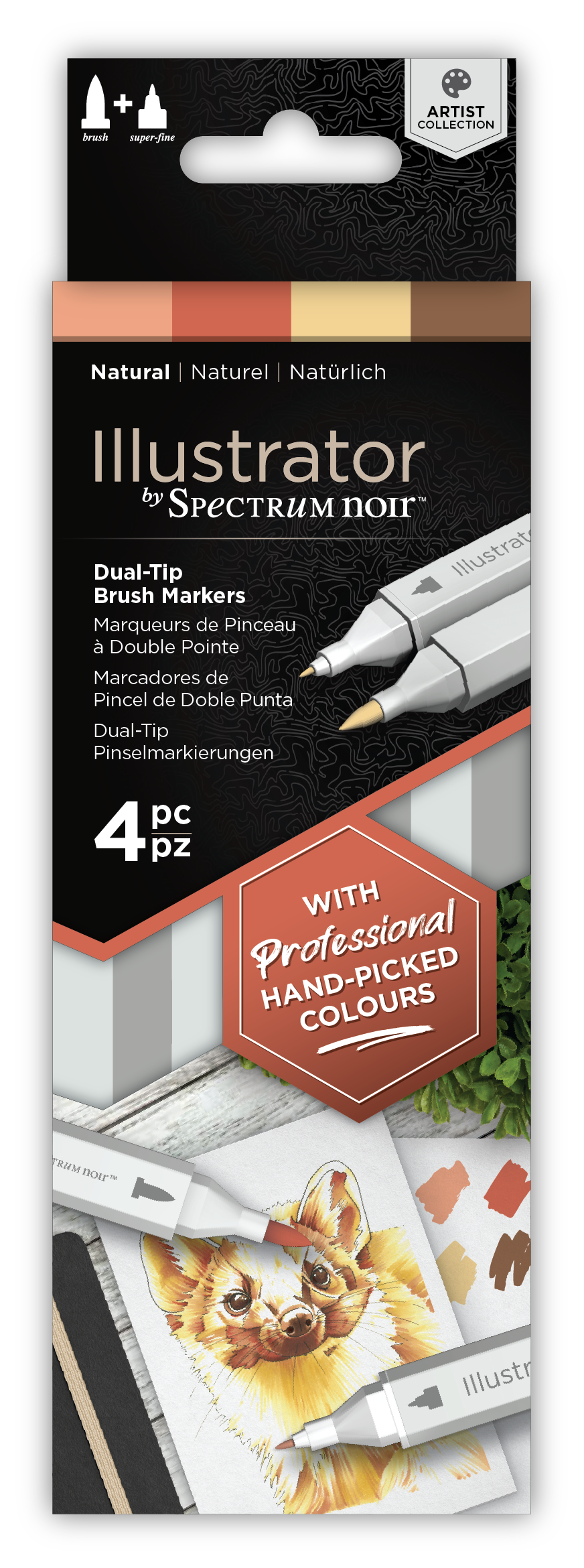 Spectrum Noir Illustrator (4PC) - Natural