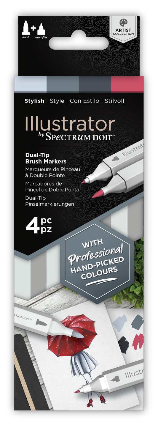 Spectrum Noir Illustrator (4PC) - Stylish