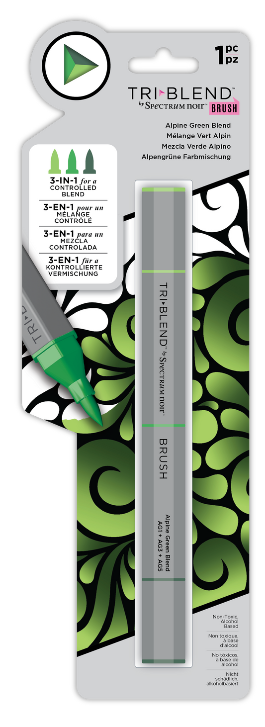 SN - TriBlend Brush - Alpine Green Blend