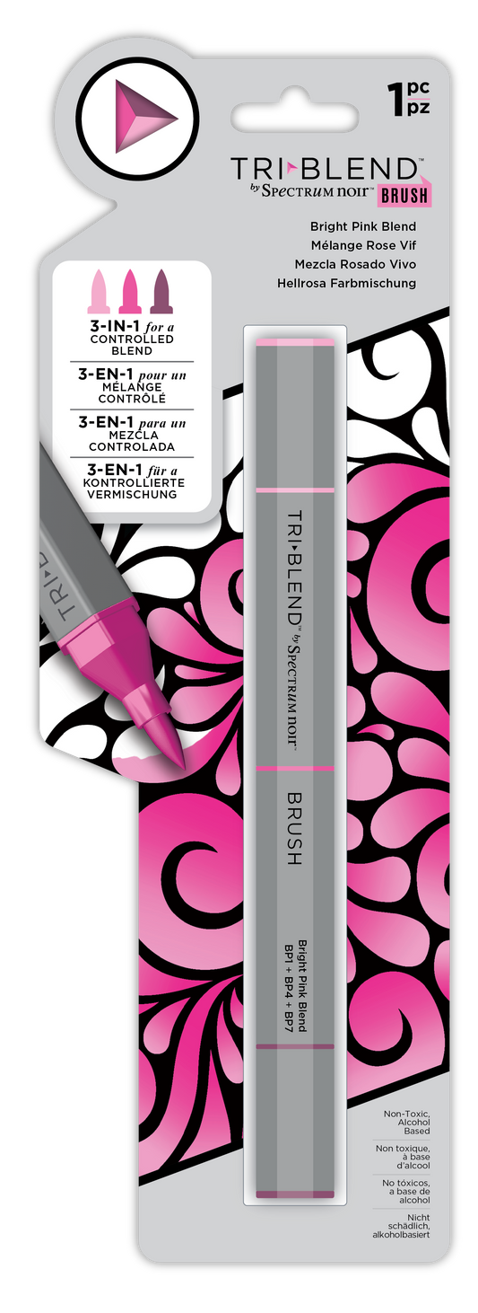 SN-TriBlend Brush-Bright Pink Blend