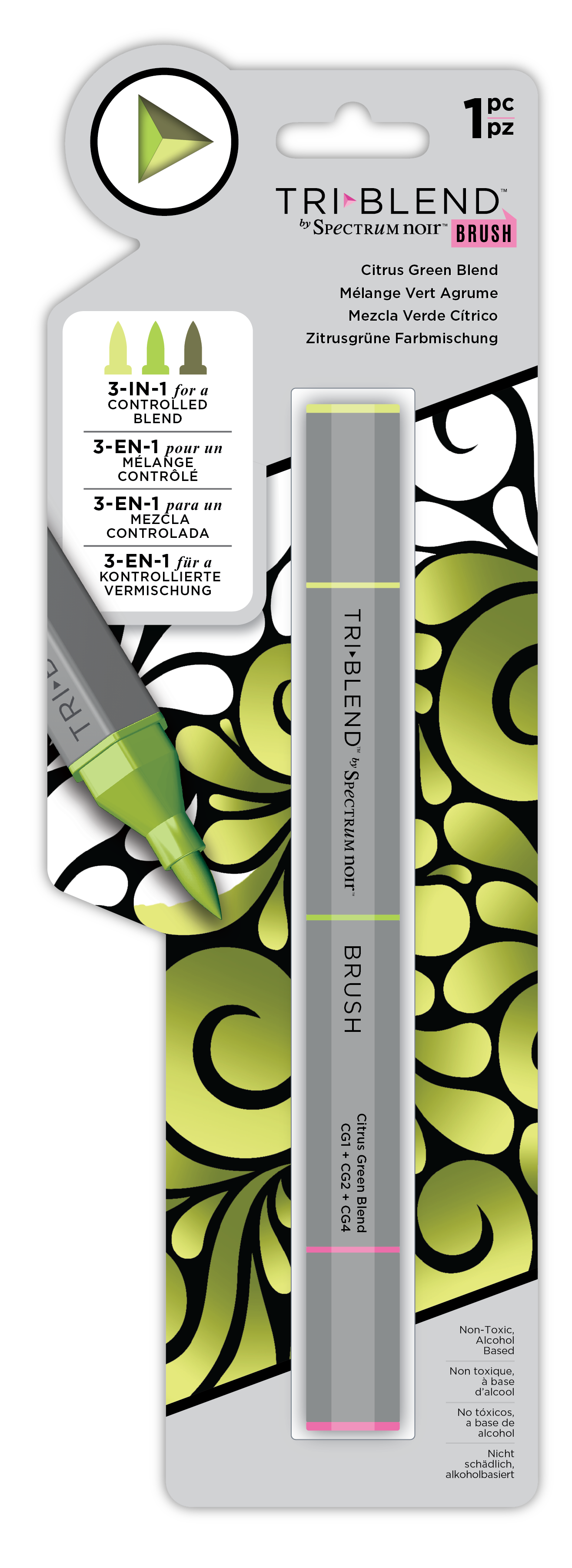 SN-TriBlend Brush-Citrus Green Blend