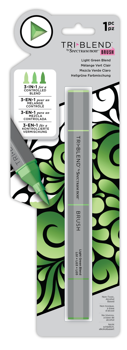 SN-TriBlend Brush-Light Green Blend