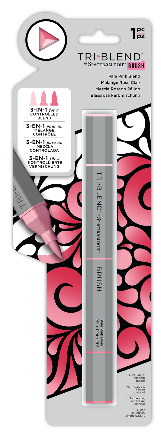 SN-TriBlend Brush-Pale Pink Blend