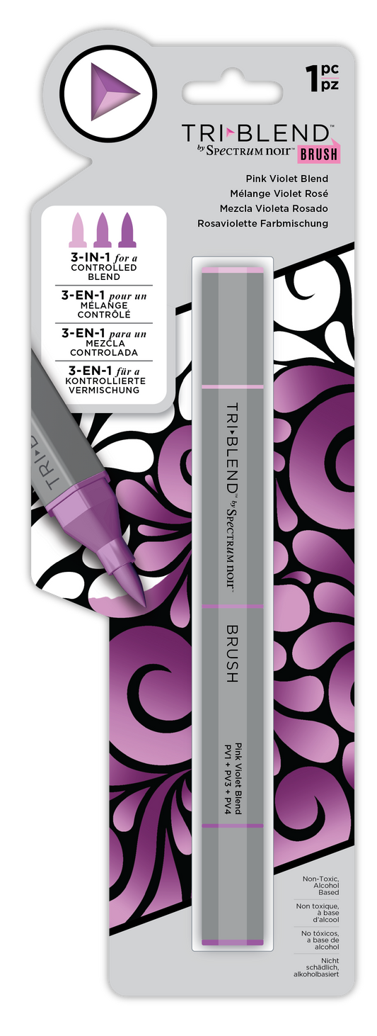 SN-TriBlend Brush-Pink Violet Blend