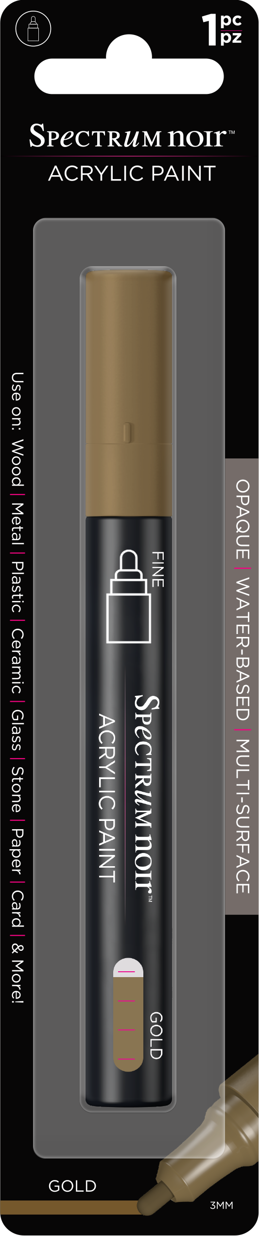 SN-Acrylic Paint Marker-Gold