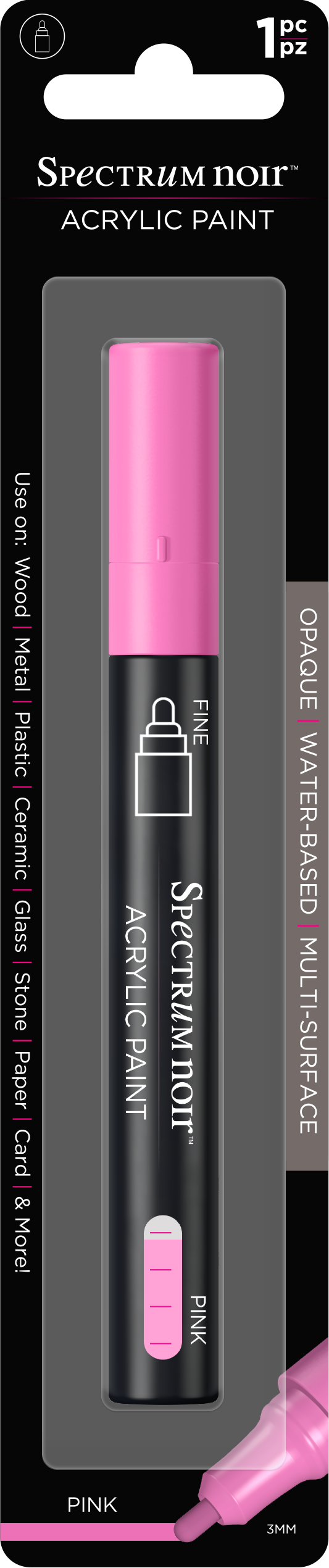 SN-Acrylic Paint Marker-Pink
