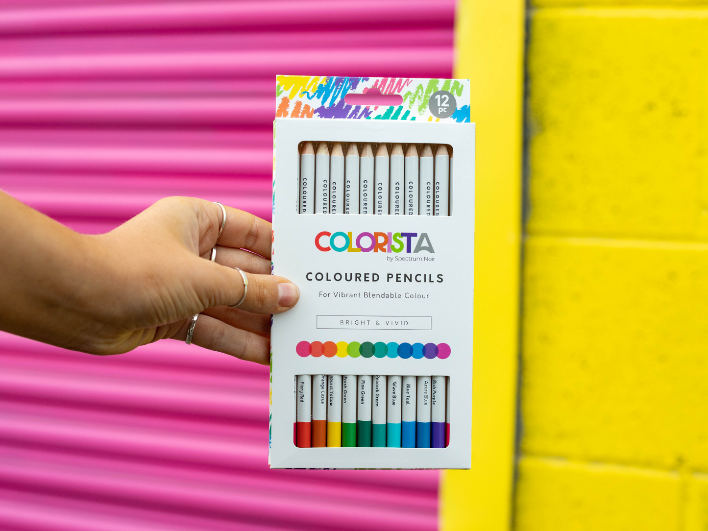 Colorista - Coloured Pencil - Bright & Vivid 12pc