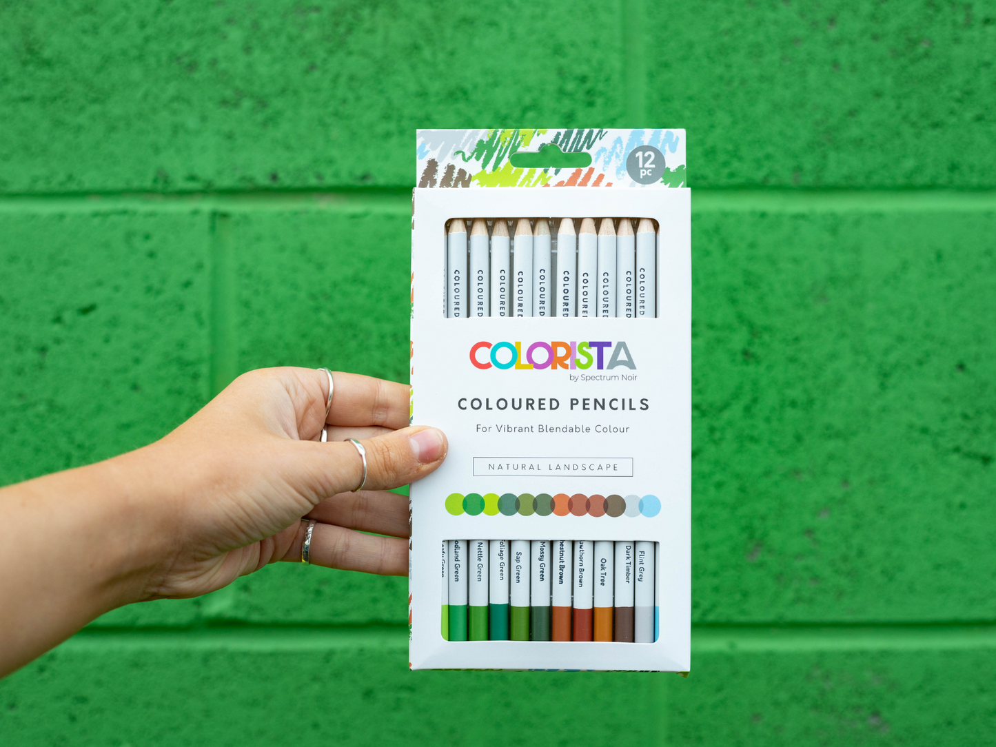 Colorista - Coloured Pencil - Natural Landscape 12pc