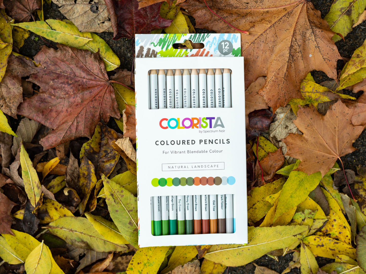Colorista - Coloured Pencil - Natural Landscape 12pc